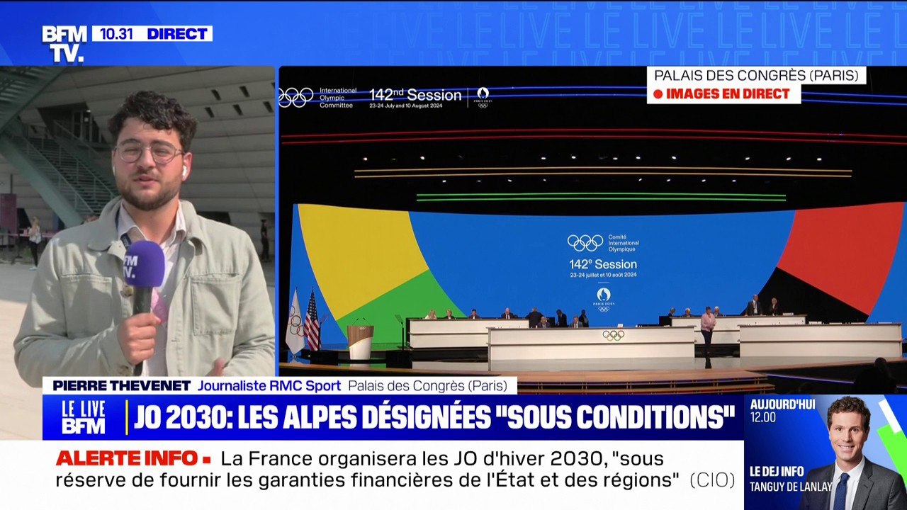 Les Jeux olympiques d'hiver 2030 attribués aux Alpes françaises mais "sous conditions"