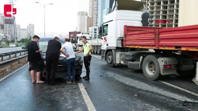 Esenyurt Haramidere bağlantı yolunda ikinci zincirleme trafik kazası