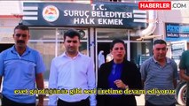 Şanlıurfa'da fırıncılar Halk Ekmek Fabrikası'nı protesto etti