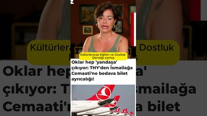 THY'den İsmailağa Cemaati'ne Bedava Bilet Verilmiş #shorts