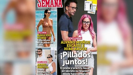 María José Suárez sobre Escassi: "Estoy feliz de que ya no se me relacione con esta persona"