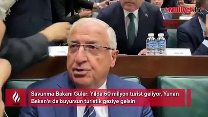 Bakan Güler'den Yunan Bakan'a: Buyursun turistik geziye gelsin