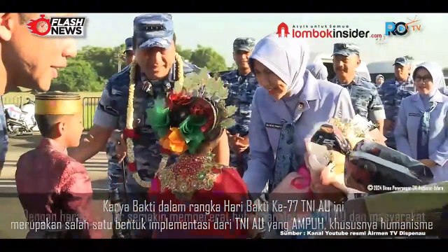 TINJAU KARYA BAKTI DI SULSEL, KASAU: TNI AU BANTU RINGANKAN KEBUTUHAN BANGSA INDONESIA