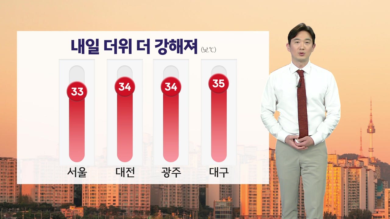 [날씨] 밤에도 곳곳 소나기...열대야도 계속 / YTN