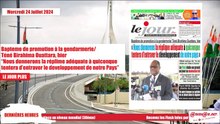 Titrologue 24 Juillet 2024 "Nous donnerons la réplique adéquate à quiconque tentera d’entraver le developpement de notre Pays"