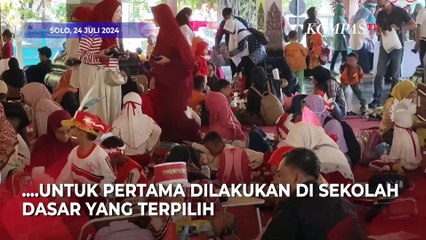 Uji Coba Makan Bergizi Gratis di Solo, Sekda: Dananya dari Swasta