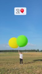 How Many Balloon Does it Take To Fly!