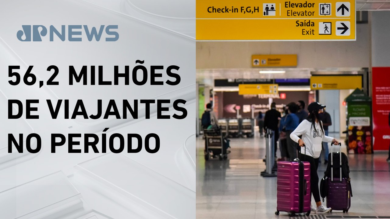Número de passageiros nos aeroportos cresce 4,4% no primeiro semestre de 2024