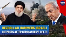 Hezbollah’s Missile Fury Burns: Multiple Military Posts Struck After Commander's Assassination