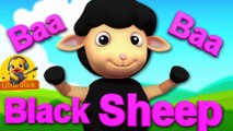 Baa baa black sheep nursery rhymes and kids cartoon animation