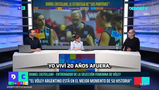 Castellani, entrenador de la selección femenina de vóley: El deporte argentino es un milagro que no podemos dimensionar