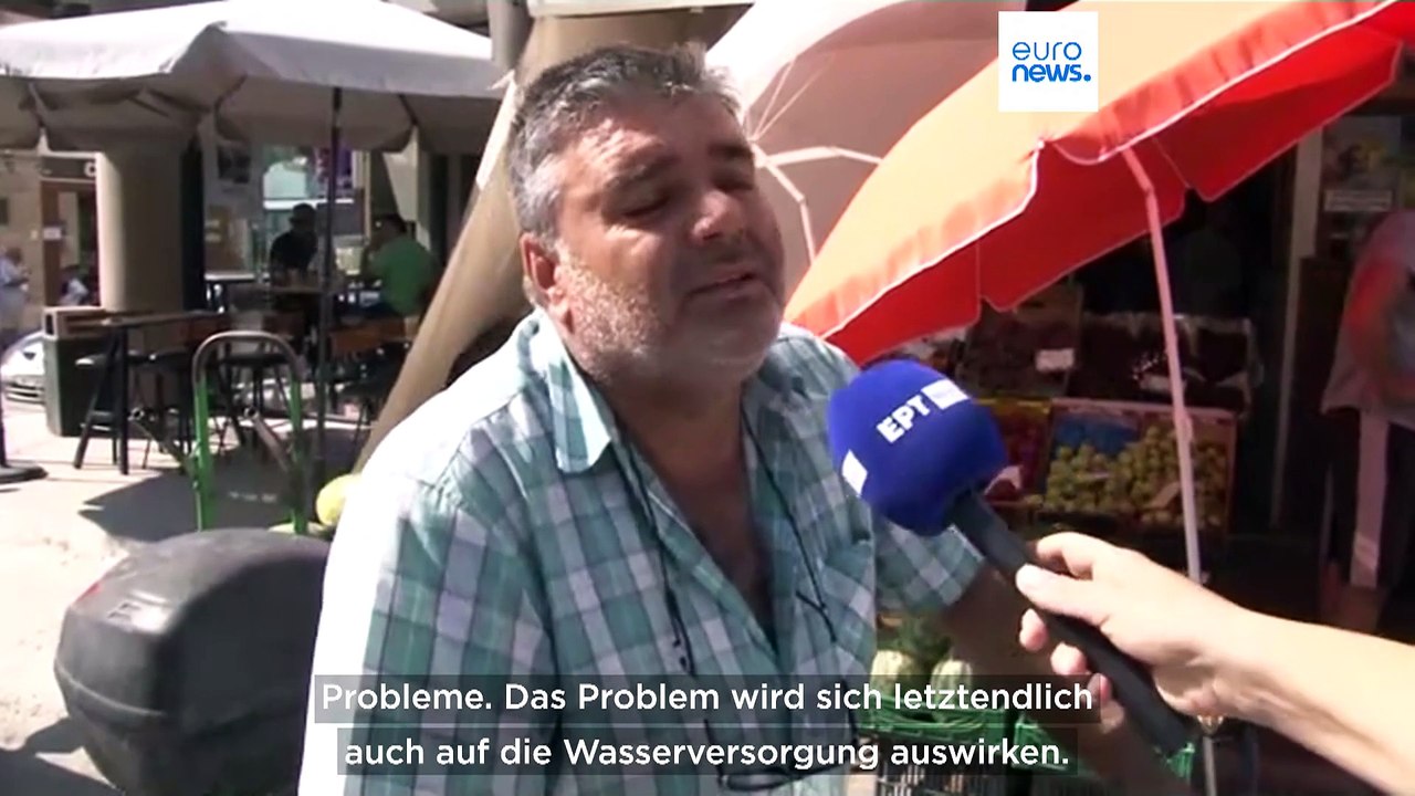 Kreta: Alarmierender Rückgang des Wasserstands im Messara-Staudamm