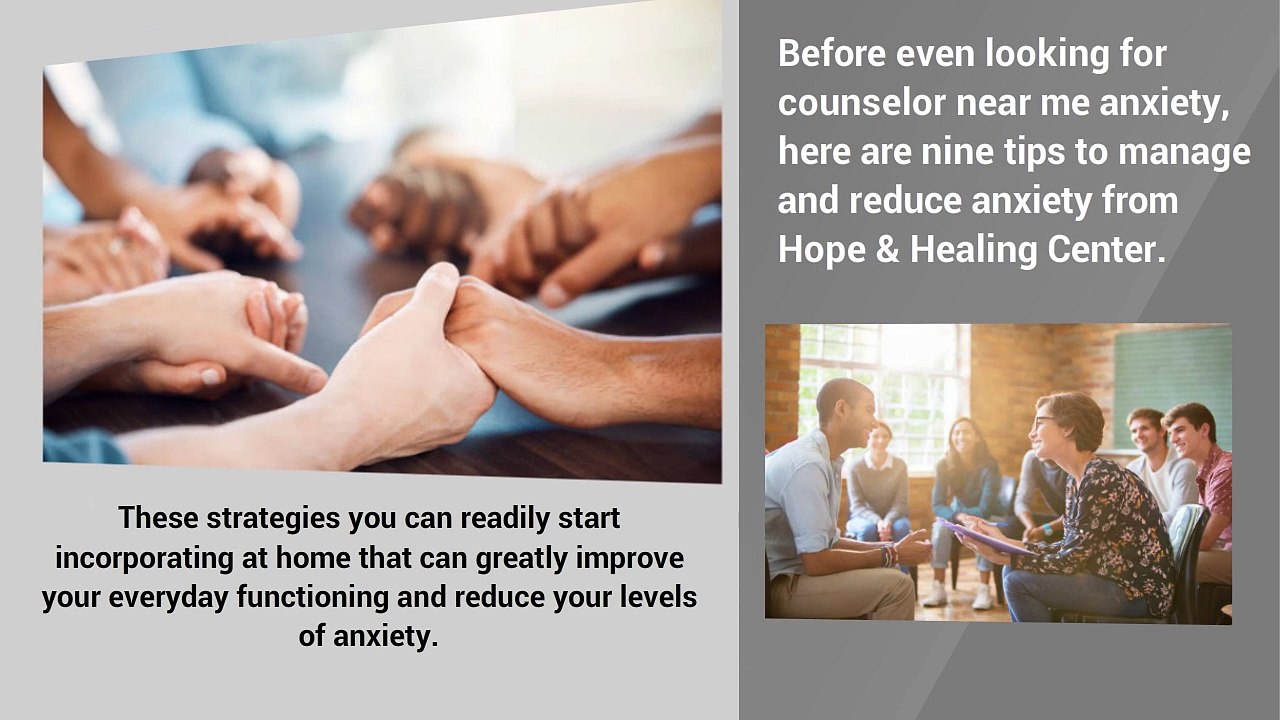 9 Tips To Manage Anxiety Before Looking For Counselor Near Me  For Anxiety