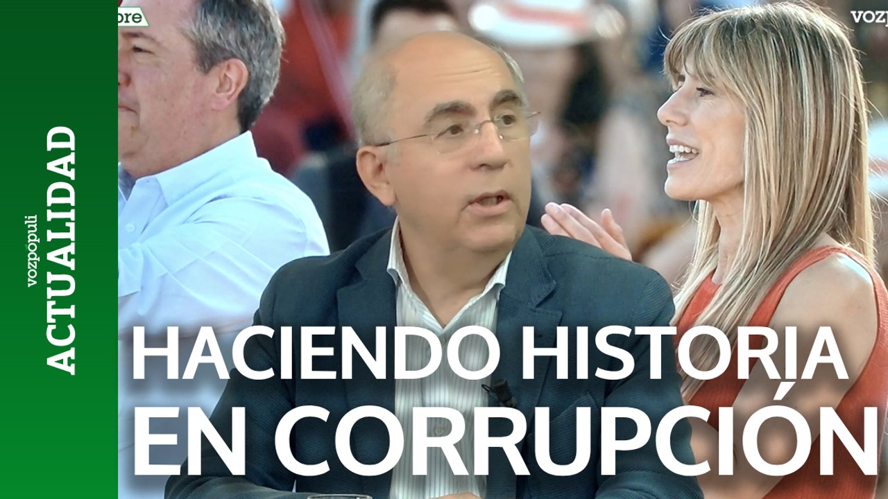 Estamos haciendo historia en lo peor de un país, la corrupción