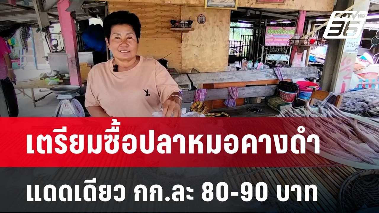 เตรียมซื้อปลาหมอคางดำแดดเดียว กก.ละ 80-90 บาท |...