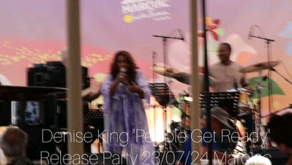 Denise King "People Get Ready " Realease Party #canon #marciac
