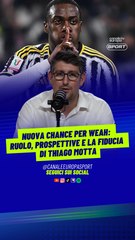Nuova chance per Weah:  ruolo, prospettive e la fiducia  di Thiago Motta