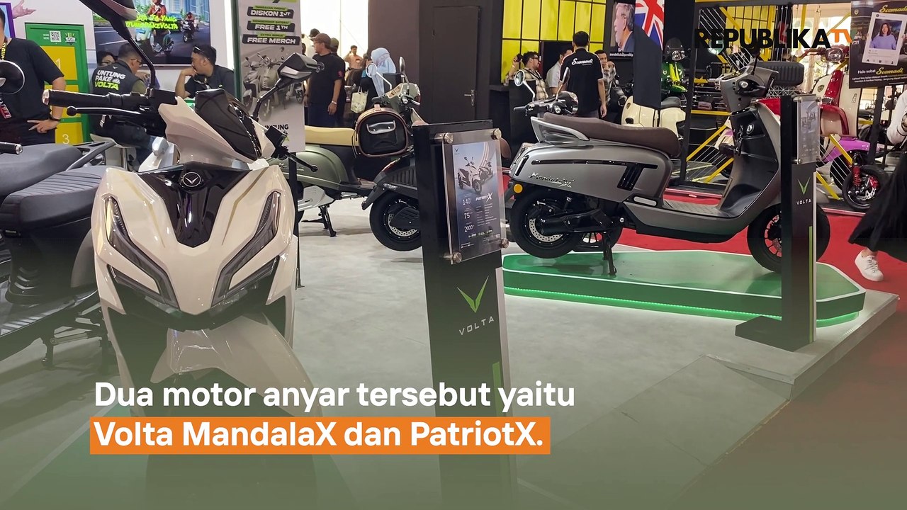 Dua Motor Anyar Volta Nongol di GIIAS 2024