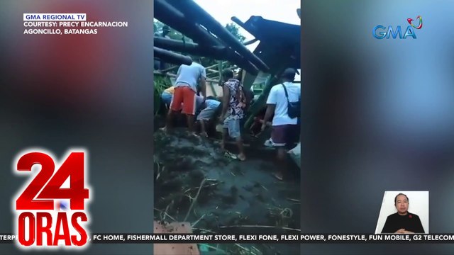 Buntis at 3 menor de edad, patay sa landslide; nakatira sa 10 bahay malapit sa bundok, inilikas | 24 Oras