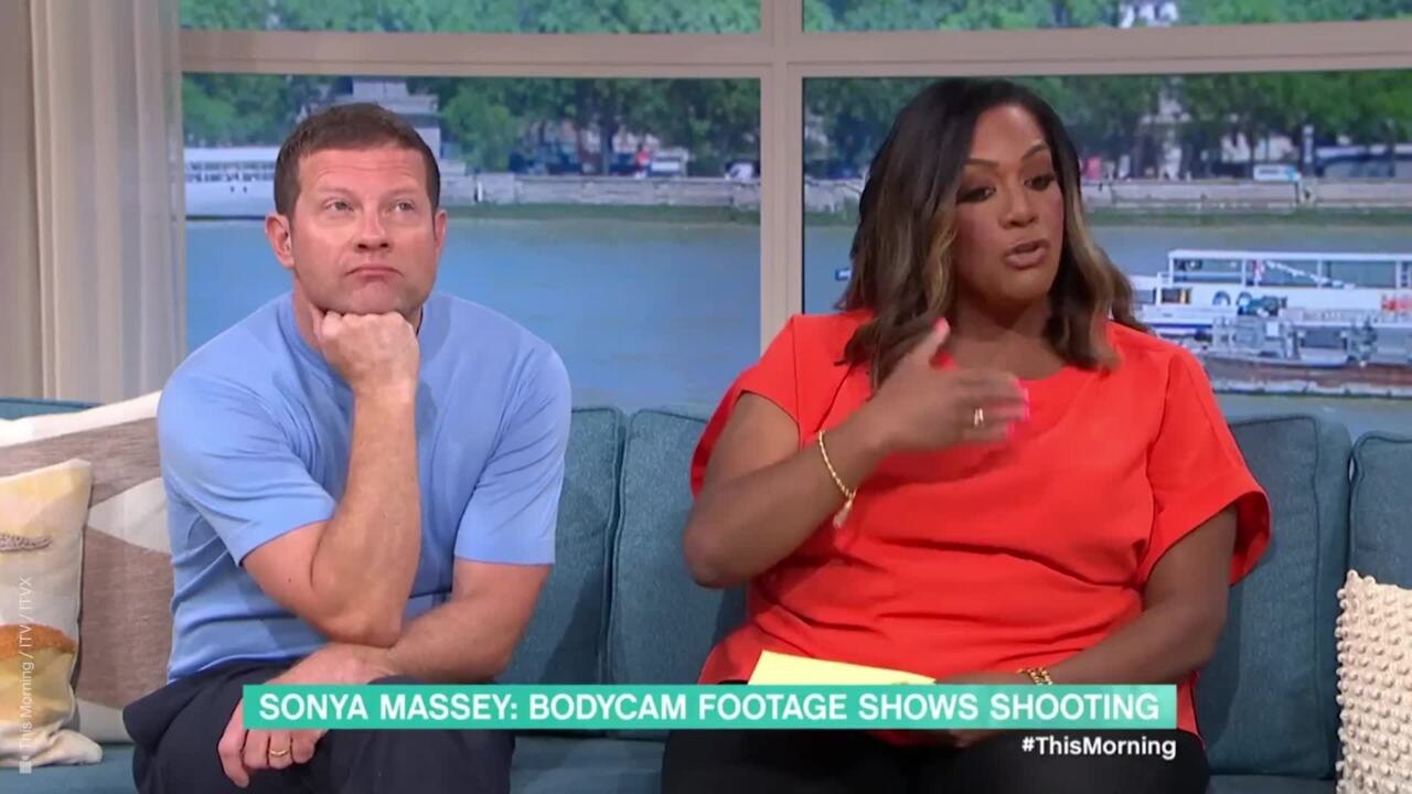 Alison Hammond 'scared to go to America' over fears of police shootings