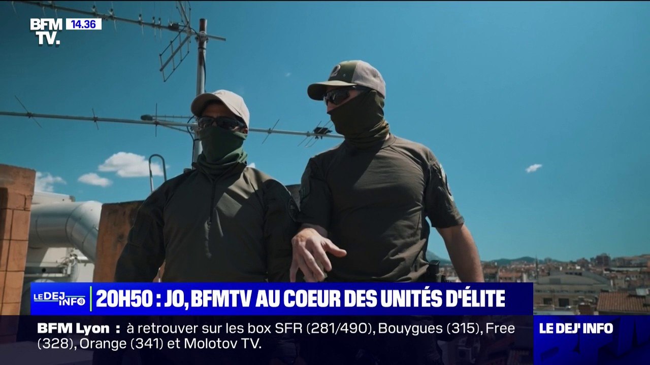 LIGNE ROUGE - Paris 2024: avec les snipers des unités d'élite lors de l'arrivée de la flamme à Marseille