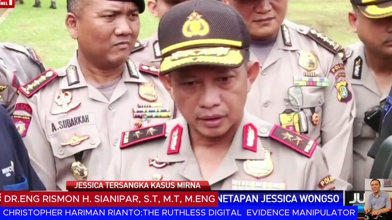 CHRISTOPHER HARIMAN RIANTO: THE RUTHLESS DIGITAL EVIDENCE MANIPULATOR OF JESSICA KUMALA WONGSO!