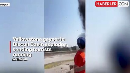 ABD'deki Yellowstone Milli Parkı'nda yeraltı hidrotermal Patlama: Turistler canlarını zor kurtardı