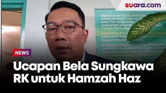Ridwan Kamil Sampaikan Bela Sungkawa untuk Hamzah Haz: Jasanya Banyak