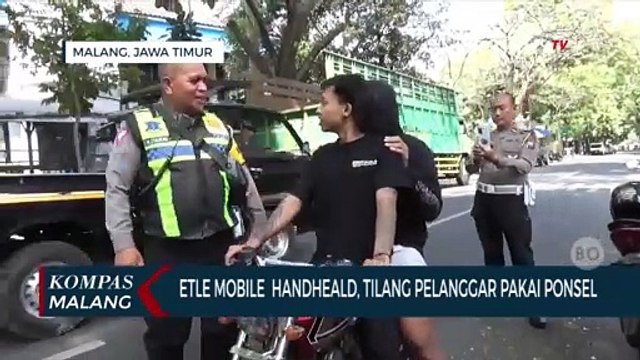 ETLE Mobile Handheld, Tilang Pelanggar Lalu Lintas Cukup Pakai Ponsel