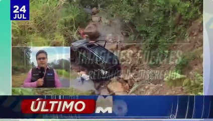 ¡Desgracia! Un muerto y cinco heridos al precipitarse camioneta a un abismo de Sinuapa, Ocotepeque
