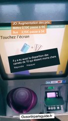L'augmentation des prix pendant les JO
