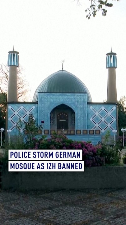 Police storm German mosque as Islamic center banned
