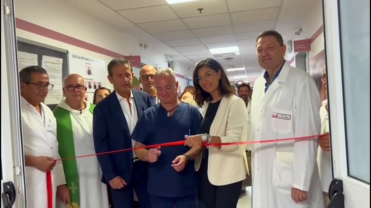 Sanità Bat, inaugurato il nuovo reparto di Oculistica all’Ospedale Dimiccoli di Barletta. Più di 2mila interventi l’anno e cure per tutte le patologie dell'occhio