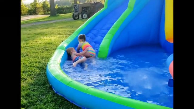 Funny Babies Slide Fails | Funny Babies Playing Slide Fails | Cute Babies Video