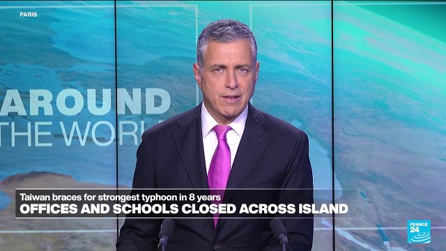 Taiwan shuts down as deadly Typhoon Gaemi approaches