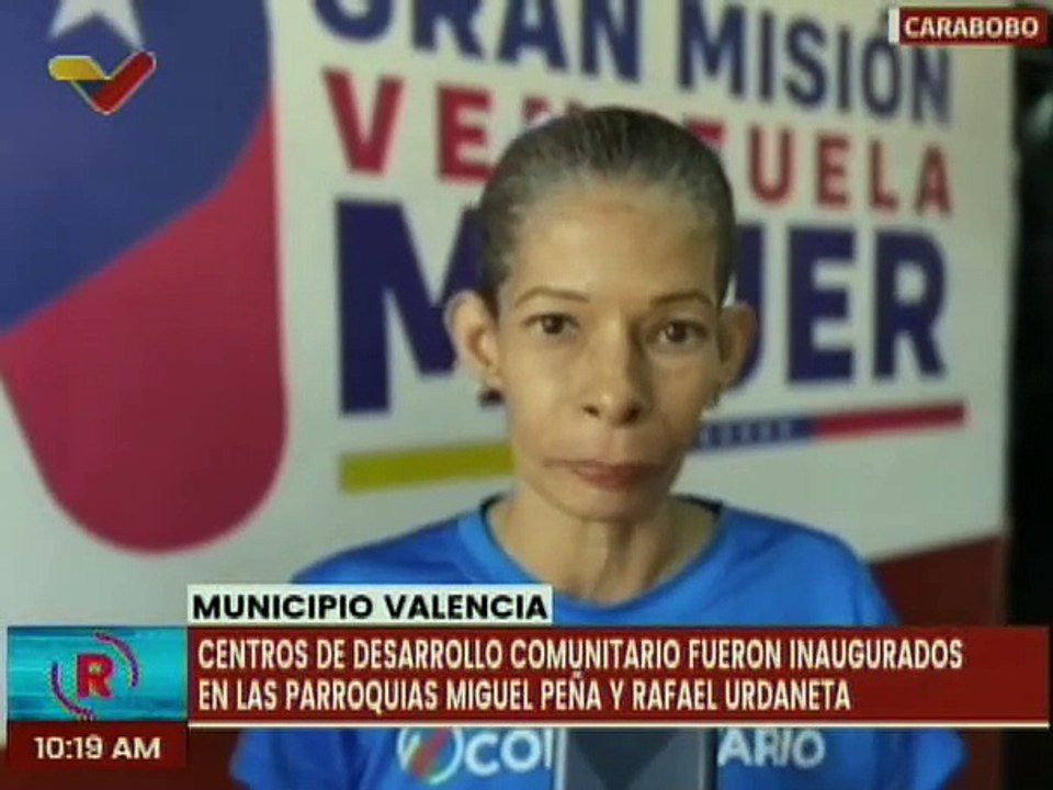 En el mcpio. Valencia del edo. Carabobo fueron inaugurados centros de desarrollo comunitario