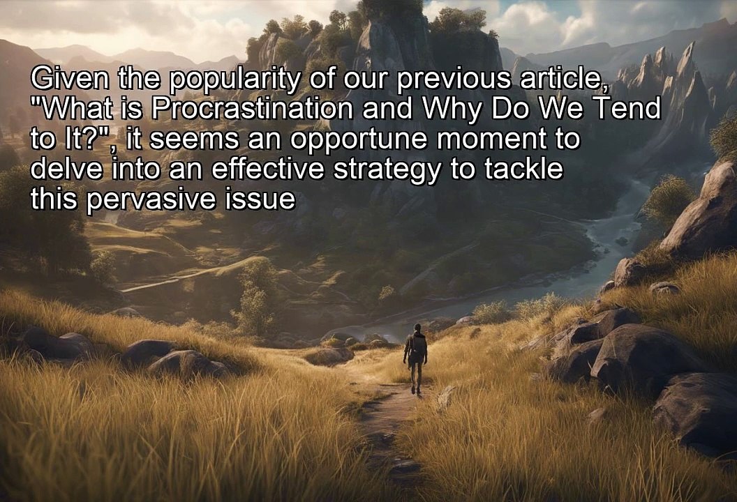 "Conquer Procrastination with Simple Tricks"
