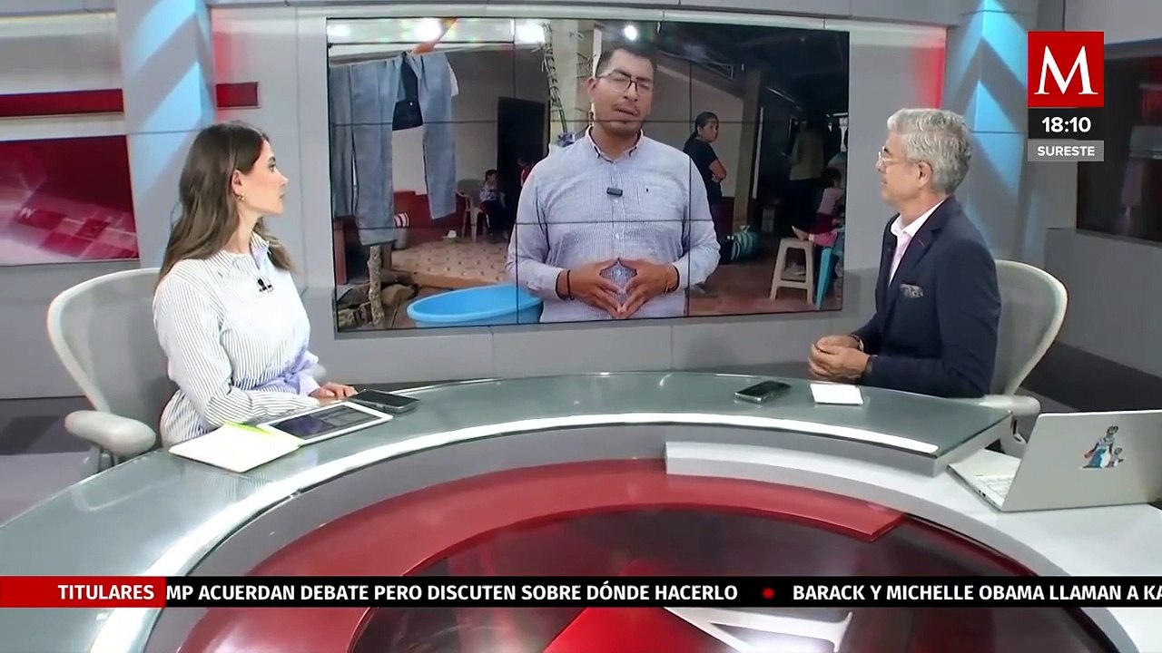 Familias mexicanas se refugian en Guatemala por el aumento de violencia en Chiapas