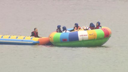 '시원한 여름나기' 정남진 장흥 물축제 개막 / YTN