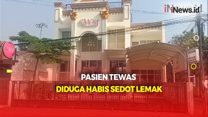 Klinik Kecantikan di Beji Depok Tutup Usai Pasien Tewas Diduga Habis Sedot Lemak