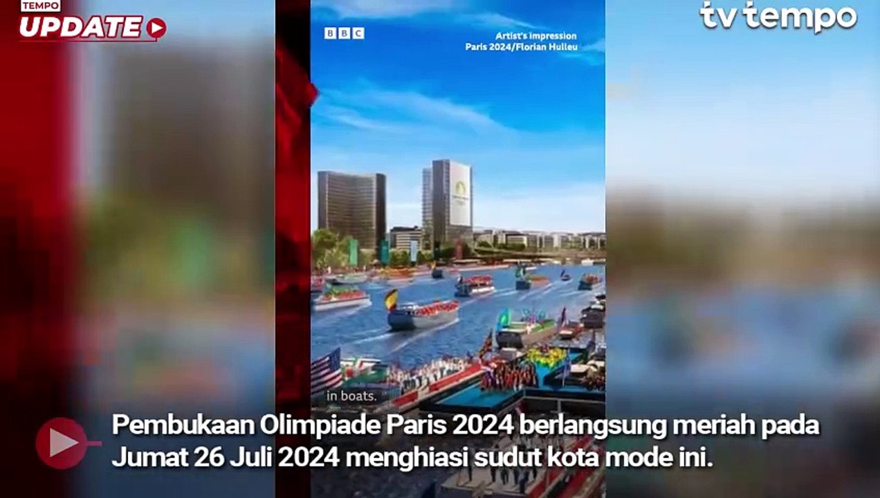 Penampilan Celine Dion di Atas Menara Eiffel Tandai Olimpiade Paris 2024 Dimulai