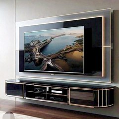 Latest led tv unit designs 2024