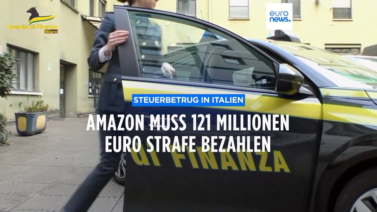 Steuerbetrug in Italien: Amazon muss 121 Millionen Euro Strafe bezahlen