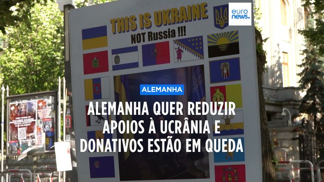 Alemanha reduz apoios à Ucrânia, à medida que solidariedade também parece diminuir