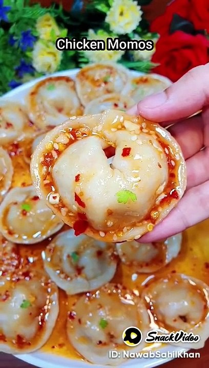 Chicken momoes recipe
