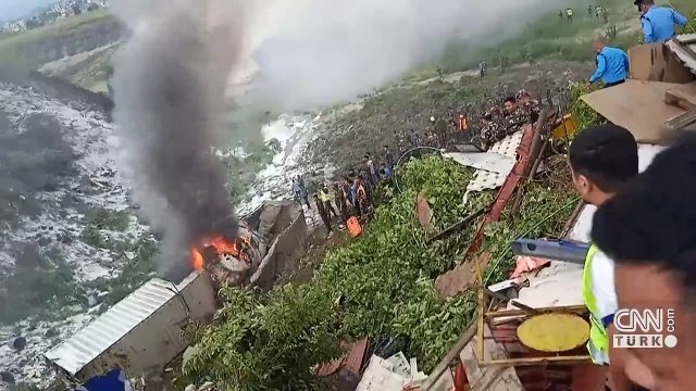 Video Haber | Nepal'de uçak kazası: 18 kişi öldü