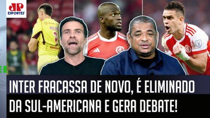 "QUE PAPELÃO do Inter, cara! Foi ELIMINADO DE NOVO e pra mim agora..." FRACASSO na Sul-Americana!