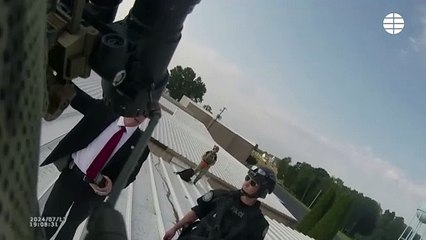 Nuevas imágenes del tirador que atentó contra Trump tras ser abatido en el tejado