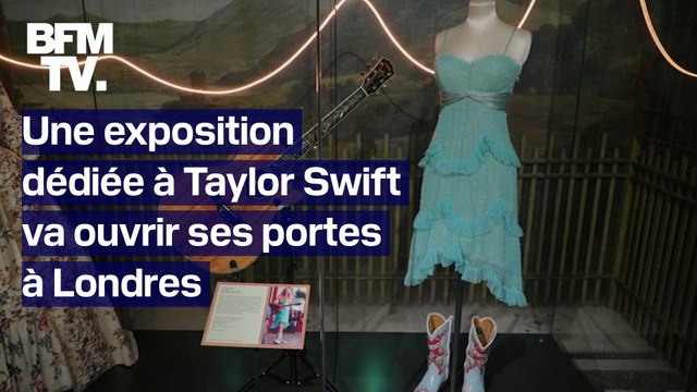 Une exposition dédiée aux tenues et accessoires de Taylor Swift va ouvrir ses portes à Londres