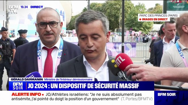 Mali-Israël: Gérald Darmanin sera spectateur du match pour montrer qu'il n'y a évidemment pas de problème de sécurité